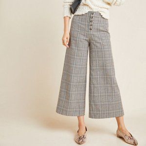 Roma Plaid Chenille Trousers